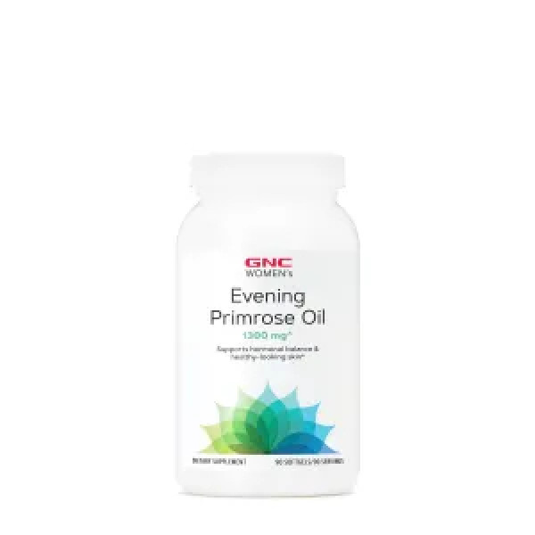 Олія вечірньої примули, Women's Evening Primrose Oil, GNC, для жінок, 1300 мг, 90 гелевих капсул