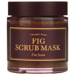 Маска-скраб для обличчя, ензимна, з інжиром, I'm From Fig Scrub Mask, 120 г