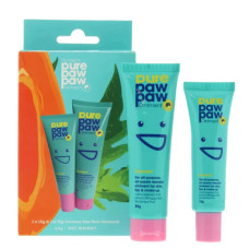 Набір бальзамів для губ, Ointment Duo Coconut Pure Paw Paw