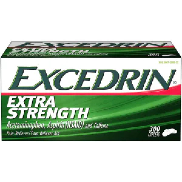 Полегшення головного болю, Extra Strength, Excedrin, 300 таблеток