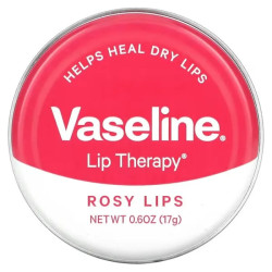 Вазелін для губ, рожевий, Vaseline Lip Therapy, 17 г