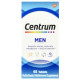 Мультивітаміни та мультимінерали для чоловіків, Men Multivitamins, Centrum, підтримує енергію, імунітет, обмін речовин та м'язову функцію, 65 таблеток