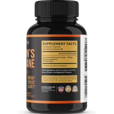 Ежовик гребенчатый, Havasu Nutrition Lion's Mane, 60 капсул