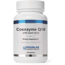 Коензим Q10 з ліпоєвою кислотою, Coenzyme Q10 with Lipoic Acid Douglas Laboratories, 30 капсул