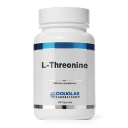 L-треонин 500 мг, L-Threonine Douglas Laboratories, 60 капсул