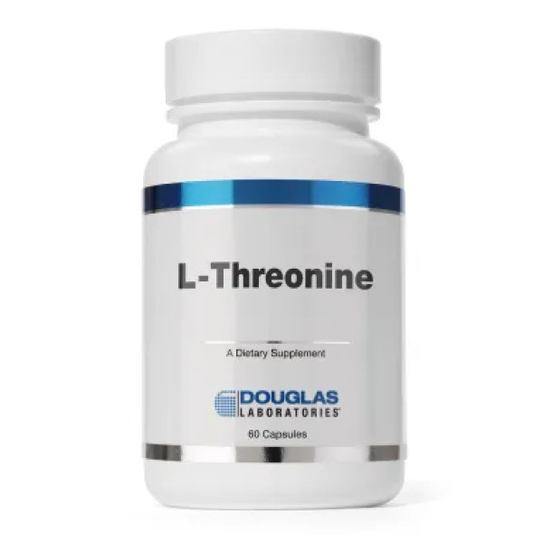 L-треонін, L-Threonine, Douglas Laboratories, 500 мг, 60 капсул