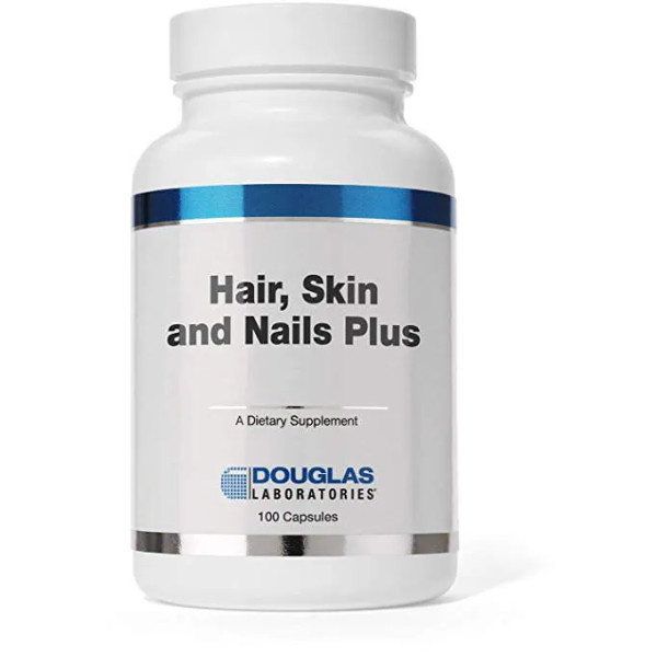 Вітаміни для волосся, нігтів, шкіри, Hair, Skin, Nail + Vitamins, Minerals, Douglas Laboratories, 100 капсул
