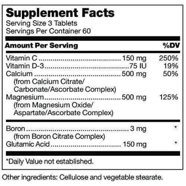 Кальцій і магній, Cal \/ Mag 1001 (Calcium One to One), Douglas Laboratories, 180 таблеток