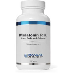 Мелатонін 3 мг пролонгованого вивільнення, Prolonged-Release Melatonin Douglas Laboratories, 180 таблеток, підтримка сну