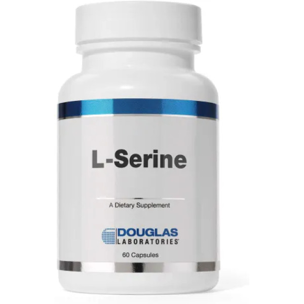 L-серин, L-Serine, Douglas Laboratories, 60 капсул