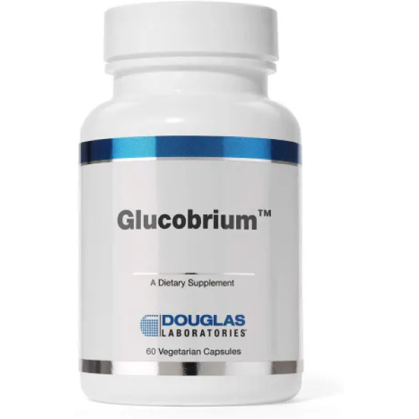 Підтримка здорового метаболізму глюкози, Glucobrium, Douglas Laboratories, 60 капсул