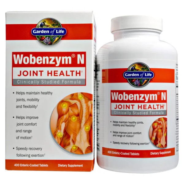 Здоров'я суглобів, Joint Health, Wobenzym, 400 таб.