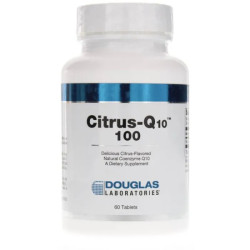 Коензим Q10 з цитрусовим смаком, Douglas Laboratories Citrus-Q10, 100 мг, 60 таблеток