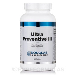 Комплекс витаминов и минералов, Douglas Laboratories Ultra Preventive III, 180 таблеток