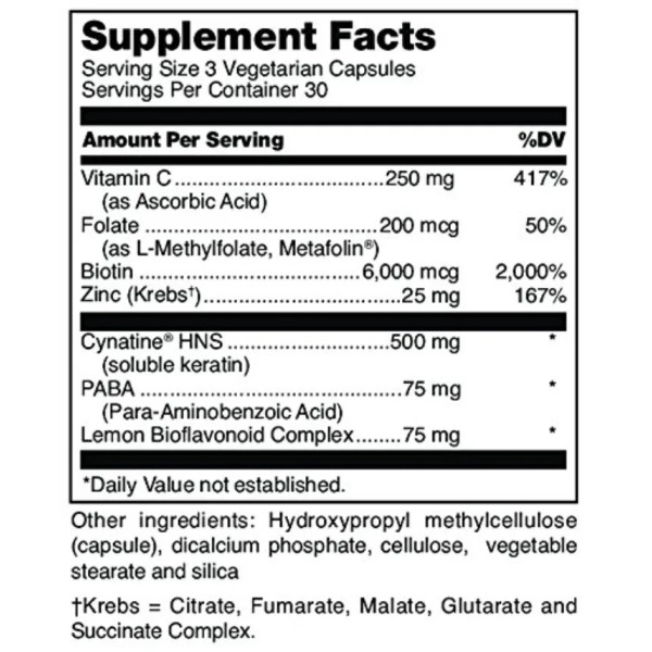 Підтримка волосся, нігтів і шкіри, Ultra HNS (Hair, Nails, Skin), Douglas Laboratories, 90 капсул