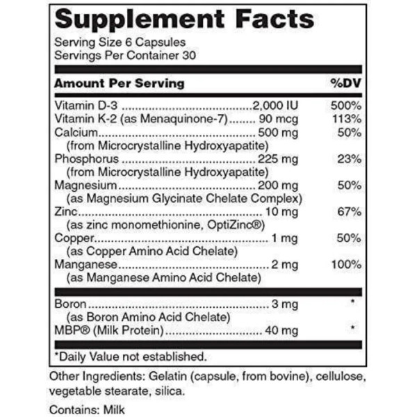Здоров'я і міцність кісток, Bone CoFactors, Douglas Laboratories, 180 капсул