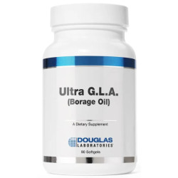 Омега-6 (GLA) 240 мг, Douglas Laboratories Ultra G.L.A. (Borage Oil), 90 гелевих капсул