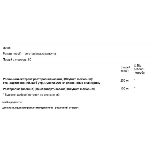 Розторопша, підтримка печінки, Milk Thistle Max-V, Douglas Laboratories, 60 капсул