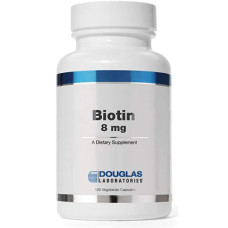 Біотин 8 мг, Douglas Laboratories Biotin, 120 капсул