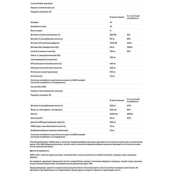 Риб'ячий жир для волосся, нігтів, шкіри, Fish Oil Hair, Nails, Skin, Douglas Laboratories, 2 банки