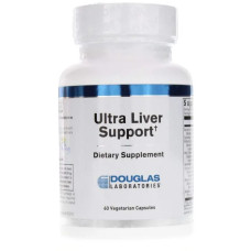 Детоксикація печінки, Douglas Laboratories Ultra Liver Support, підтримка печінки та шлунково-кишкового тракту, 60 капсул