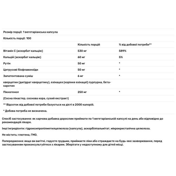 Вітамін С плюс, Chelated-C Plus, Douglas Laboratories, хелатний, 100 вегетаріанських капсул