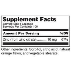 Цинк цитрат жувальні, Douglas Laboratories Zinc Citrate, 100 жувальних таблеток