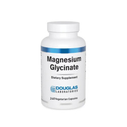 Магний глицинат, Douglas Laboratories Magnesium Glycinate, 240 вегетарианских капсул