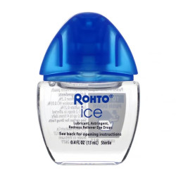 Краплі для очей, охолодні, Rohto Cooling Eye Drops, лід, все в одному, 13 мл