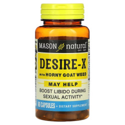 Репродуктивне здоров'я чоловіків з горянкою, Desire-X Mason Natural, 60 капсул