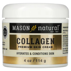 Крем з колагеном, антивіковий, аромат груша, Collagen Cream Mason Naturals, 114 г