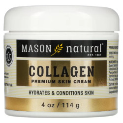 Крем з колагеном, антивіковий, аромат груша, Collagen Cream Mason Naturals, 114 г