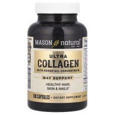 Коллаген, Mason Natural Ultra Collagen, 100 капсул