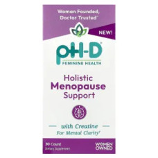Поддержка при менопаузе, Holistic Menopause Support pH-D Feminine Health, 30 капсул