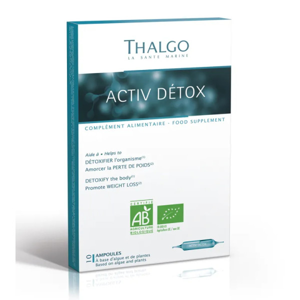 Актив Детокс, Ocean Active Detox, THALGO, детоксикація організму, 10 ампул