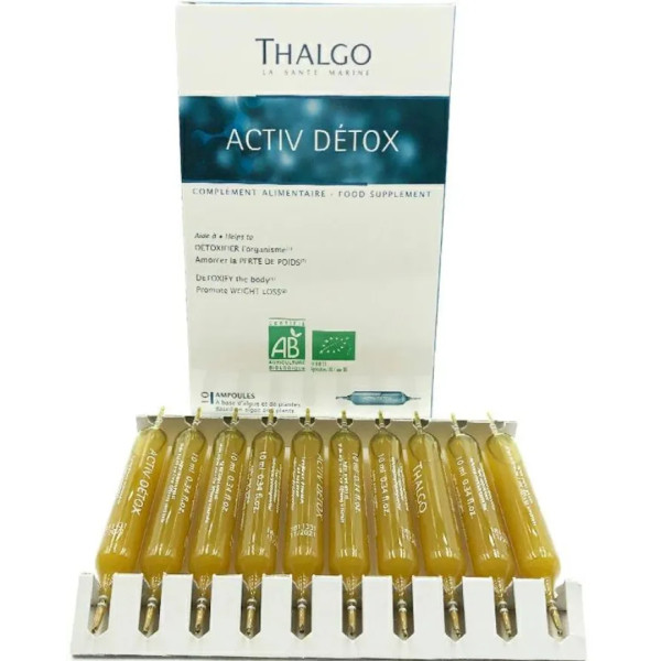Актив Детокс, Ocean Active Detox, THALGO, детоксикація організму, 10 ампул