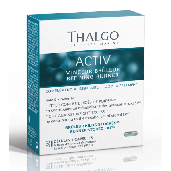 Актив Схуднення, Activ Refining Burner, THALGO, жироспалювач, 30 гелевих капсул