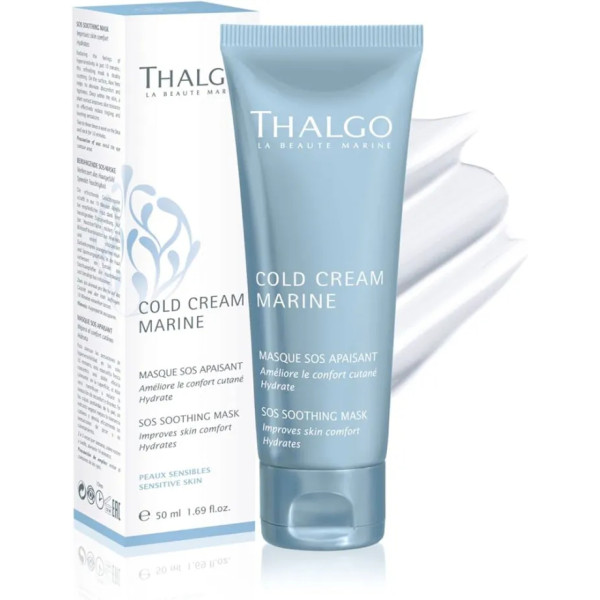SOS-маска для обличчя відновлююча, SOS Soothing Mask, THALGO, для чутливої шкіри, 50 мл