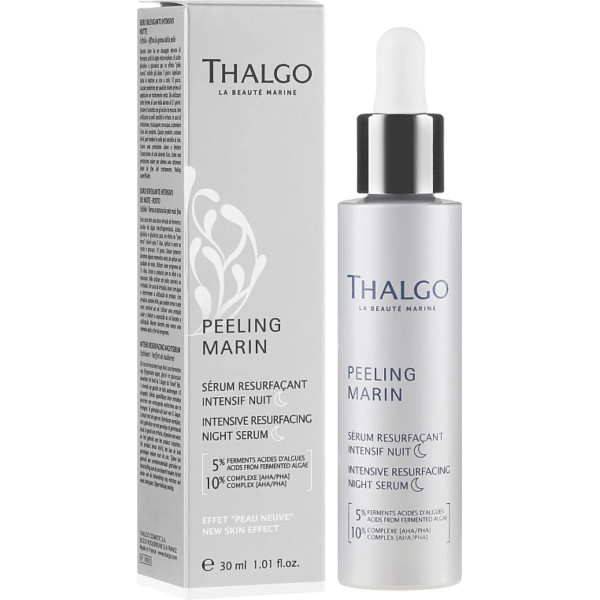 Сироватка для обличчя інтенсивна нічна, Intensive Resurfacing Night Serum, THALGO, відновлююча, 30 мл