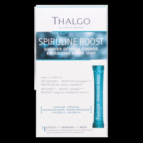 Енергетичний детокс-бустер зі спіруліною, Spiruline Boost, THALGO, 7*5 г