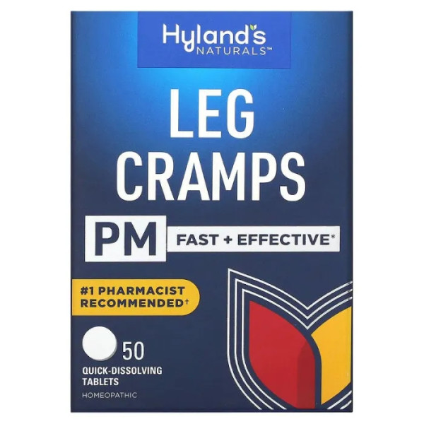 Судоми в ногах, Leg Cramps, Hyland's, 50 таб.