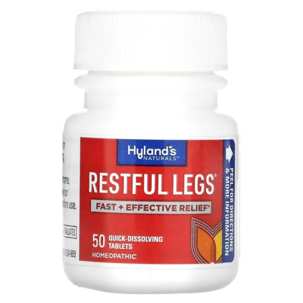 Судоми і болі в ногах, Restful Legs, Hyland's, 50 таб.