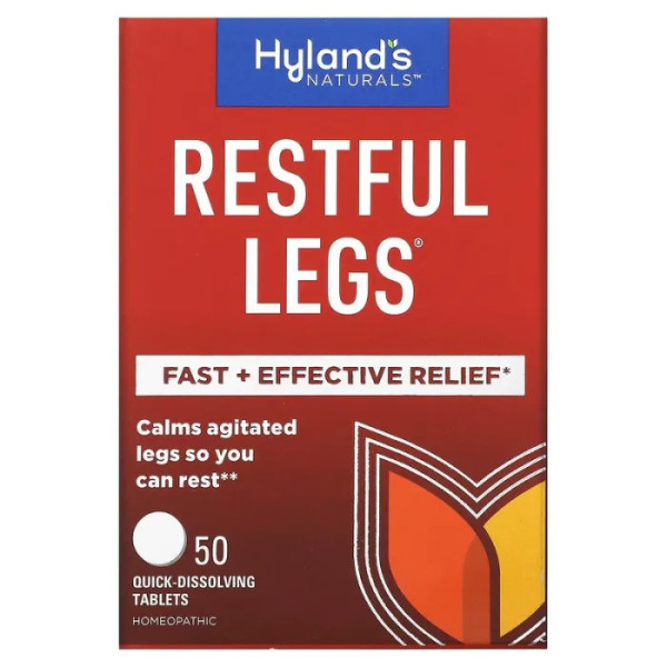 Судоми і болі в ногах, Restful Legs, Hyland's, 50 таб.