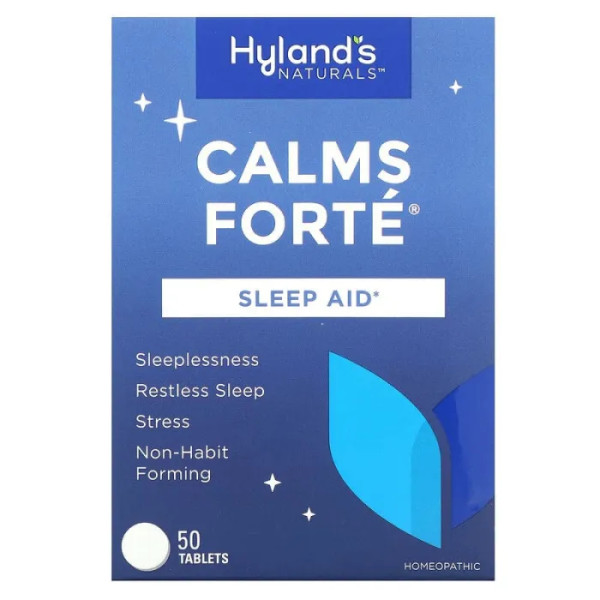 Формула для сна, Calms Forté, Sleep Aid, Hyland's Naturals, 50 таблеток