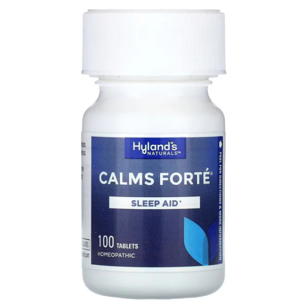 Здоровий сон та анти-стрес, Calms Forte, Hyland's Naturals, рослинна суміш, 100 таблеток