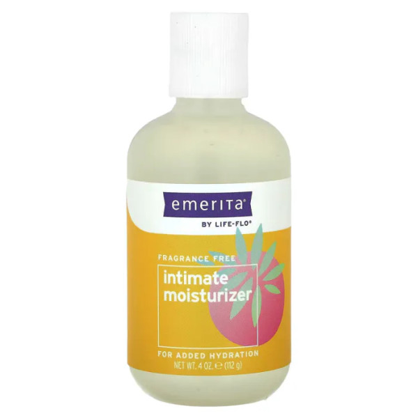Інтимний зволожуючий крем, Intimate Moisturizer, Emerita, без ароматів, 112 г