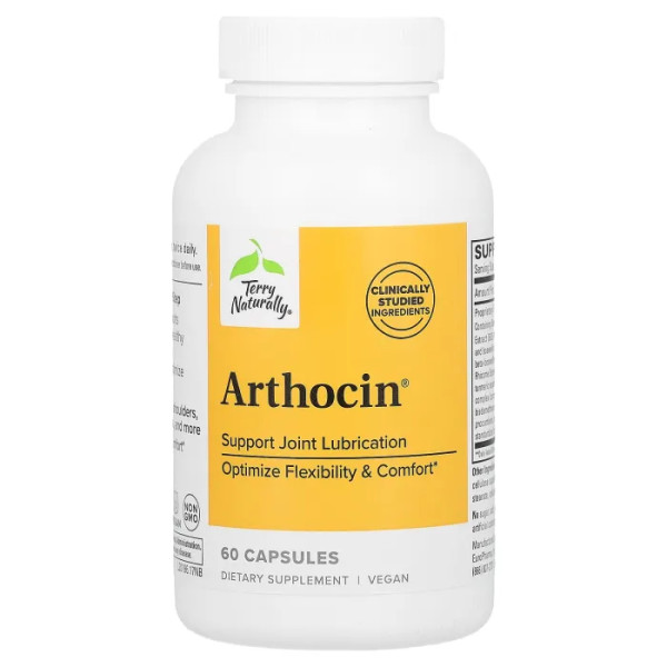 Артоцин для хрящів та суглобів, Arthocin, Terry Naturally, 60 капсул