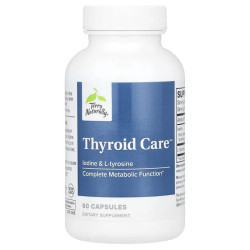 Підтримка щитовидної залози, Terry Naturally Thyroid Care, 60 капсул