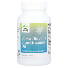 Босвеллия с маслом ладана, Terry Naturally Boswellia Plus Frankincense Oil, 60 гелевых капсул