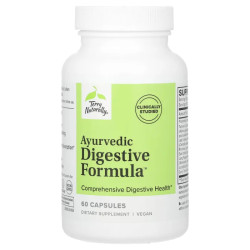 Підтримка системи травлення, Terry Naturally Ayurvedic Digestive Formula, 60 капсул